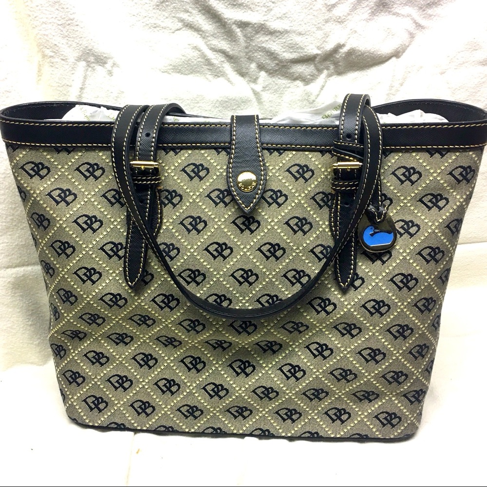 Dooney & Bourke Quilt East/West Bucket Bag